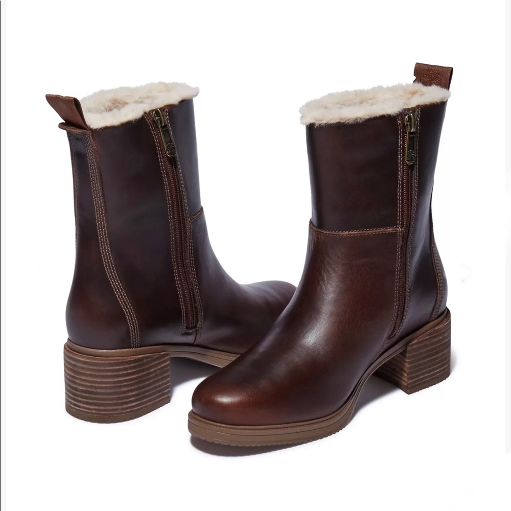 TIMBERLAND WOMEN'S DALSTON VIBE WARM LINED WINTER BOOTS - Picture 2 of 5